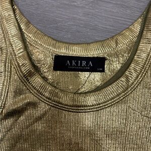 AKIRA Gold Women's Top